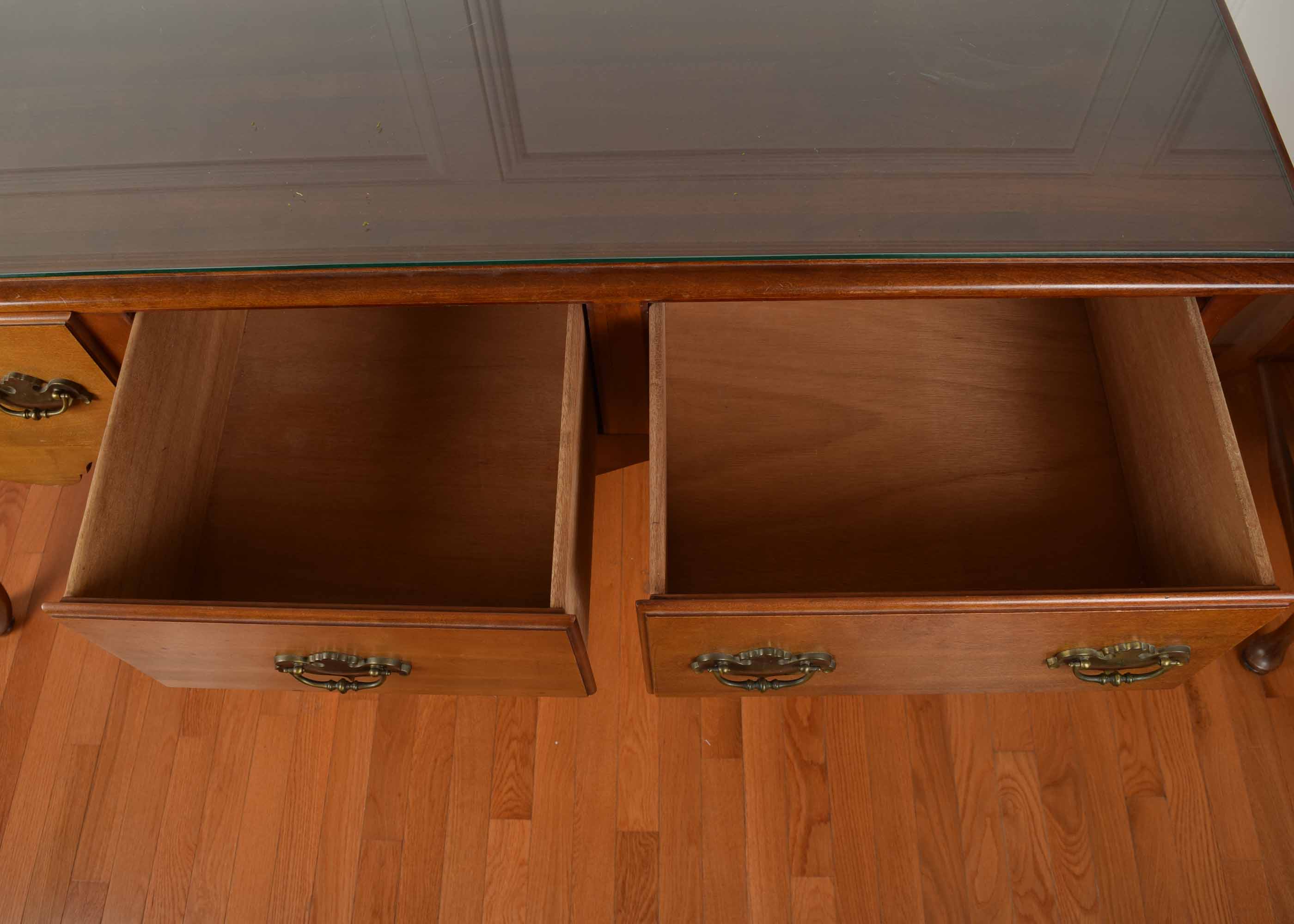 Cherry Queen Anne Style Sideboard