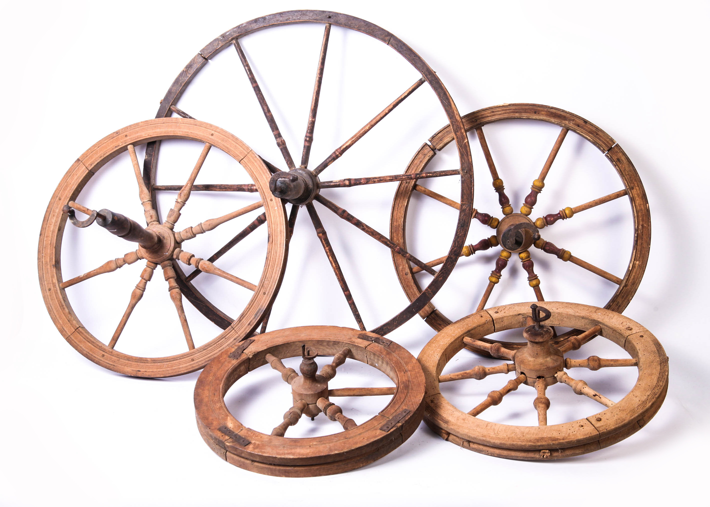 VIntage Wooden Wheels