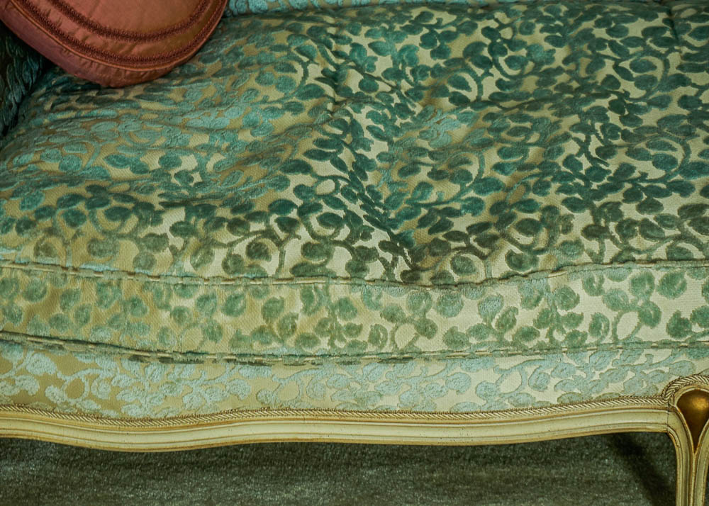 French Provincial Painted Settee