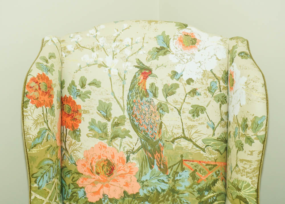 Bird of Paradise Wingback Armchair