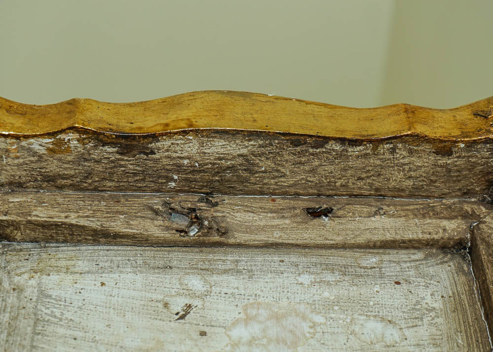 Vintage Painted Nesting Table Trio