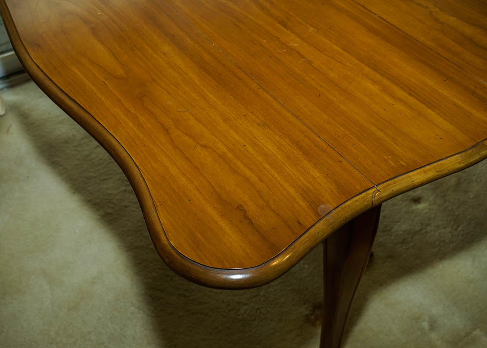 John Widdicomb Walnut Drop Leaf Dining Table