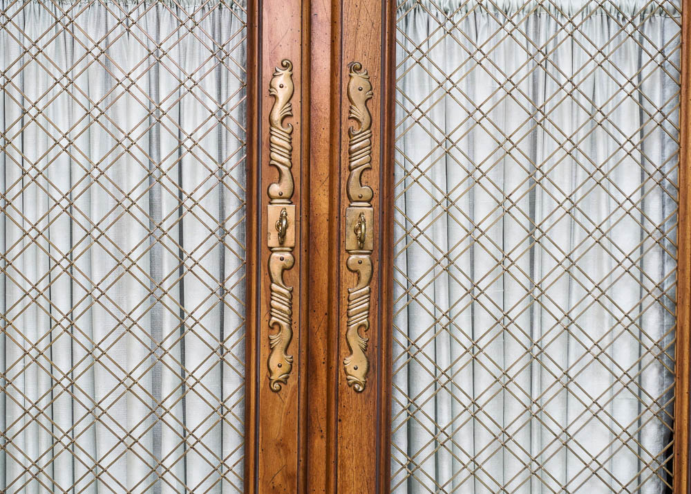 Henredon Walnut China Cabinet