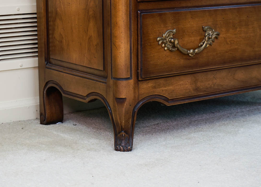 Henredon Walnut China Cabinet