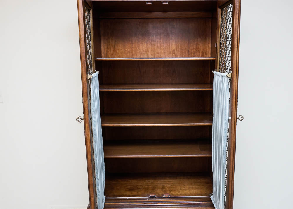 Henredon Walnut China Cabinet