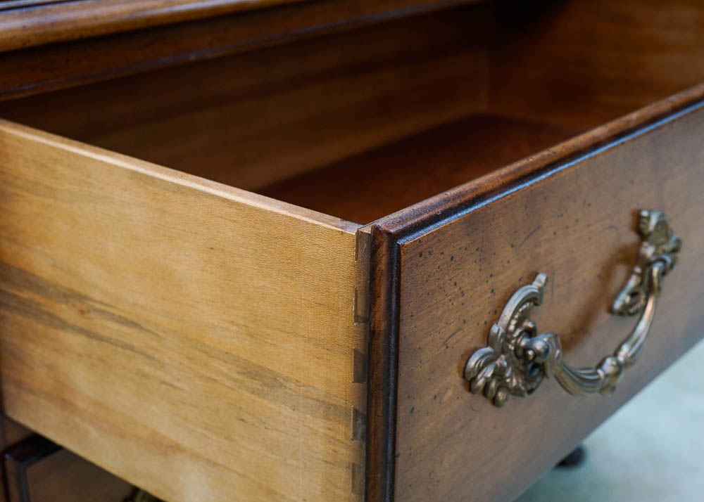Henredon Walnut China Cabinet
