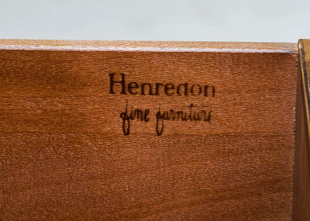 Henredon Walnut China Cabinet