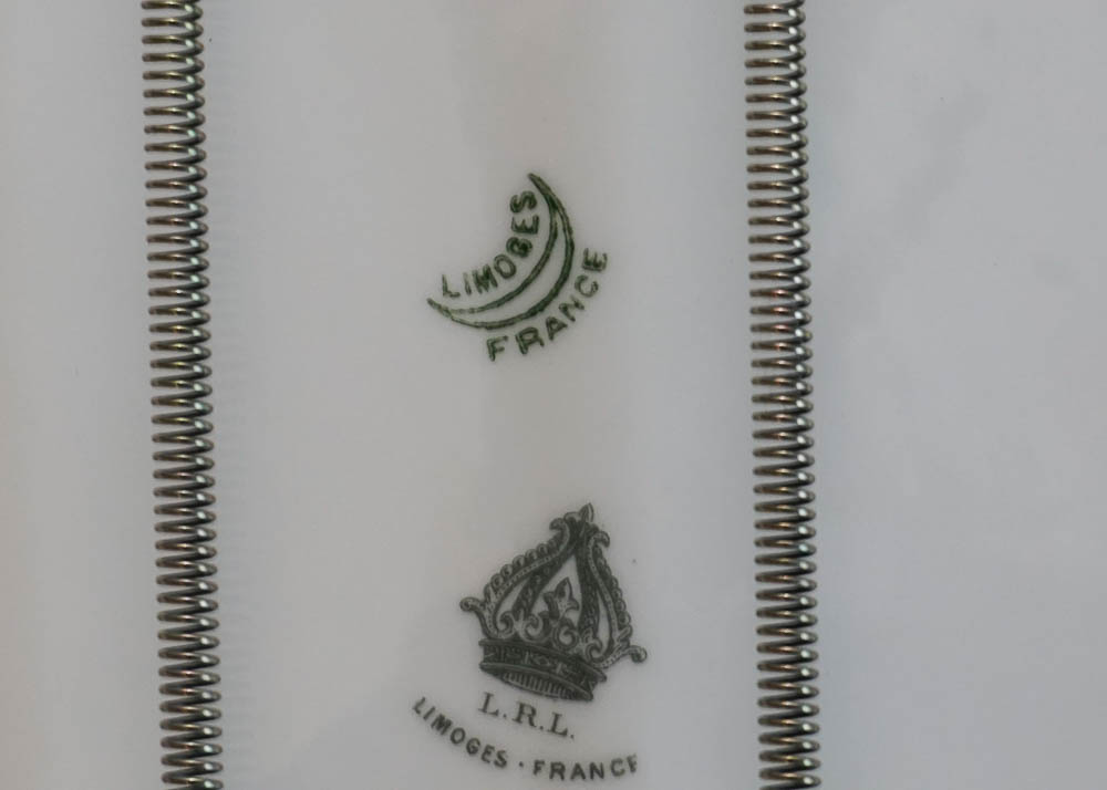 Limoges Hand Painted Decorative Plate