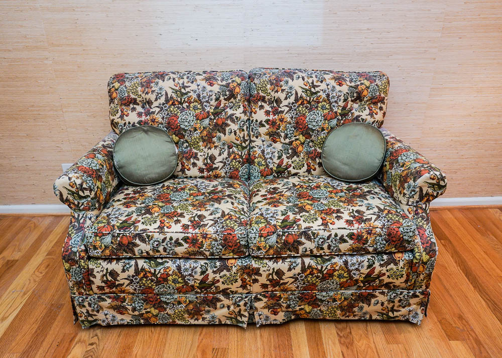 Floral Loveseat
