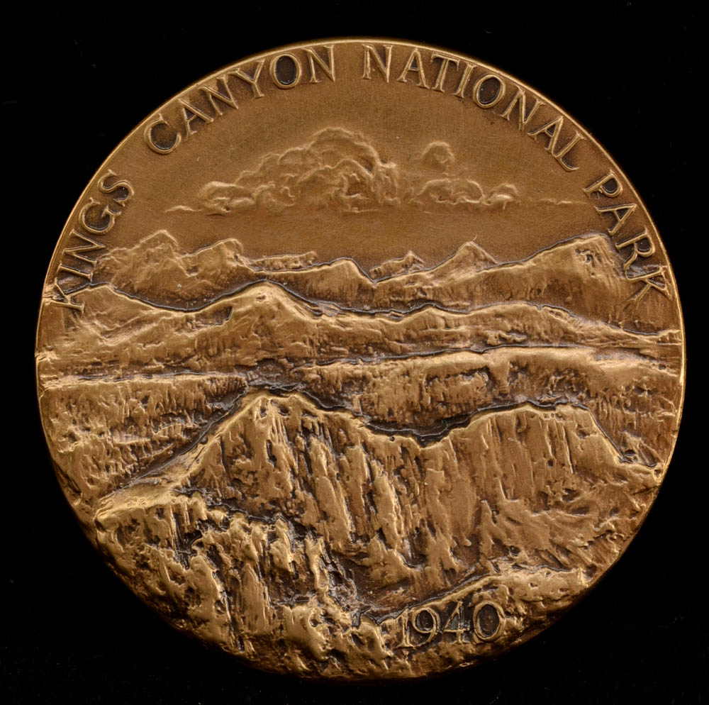 1972 Solid Bronze National Park Centennial Medal