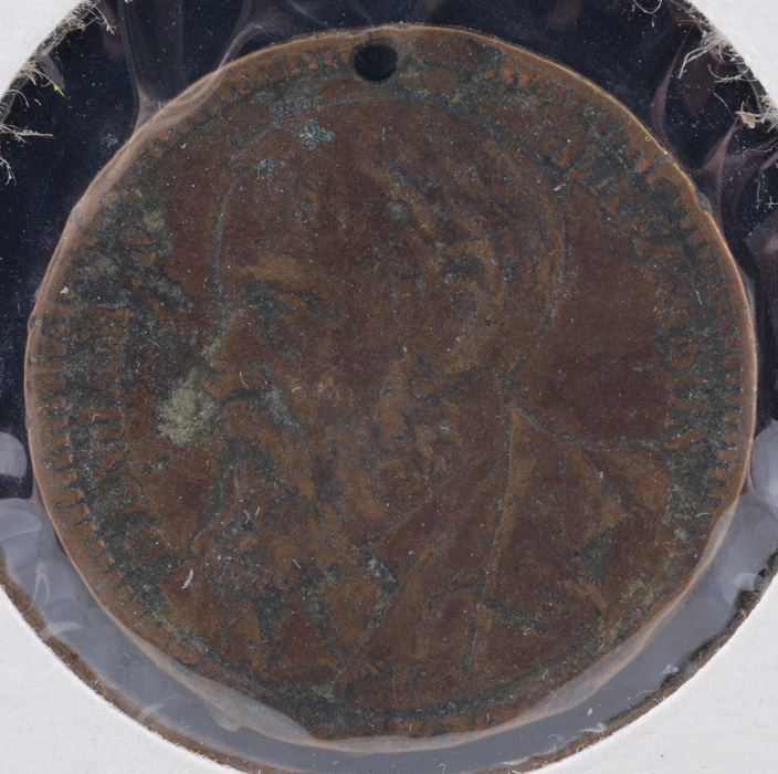 1889 Benjamin Harrison Inauguration Medallion