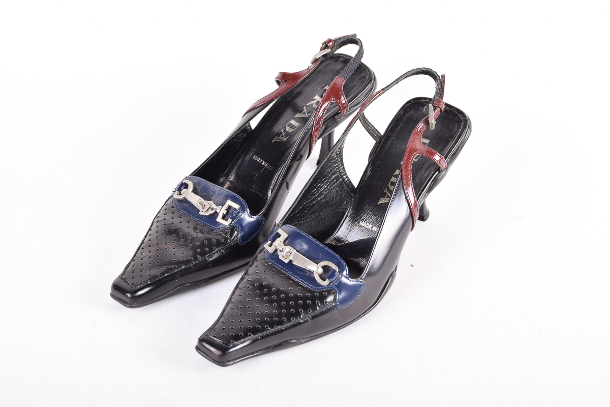 Prada Sling Back Heels