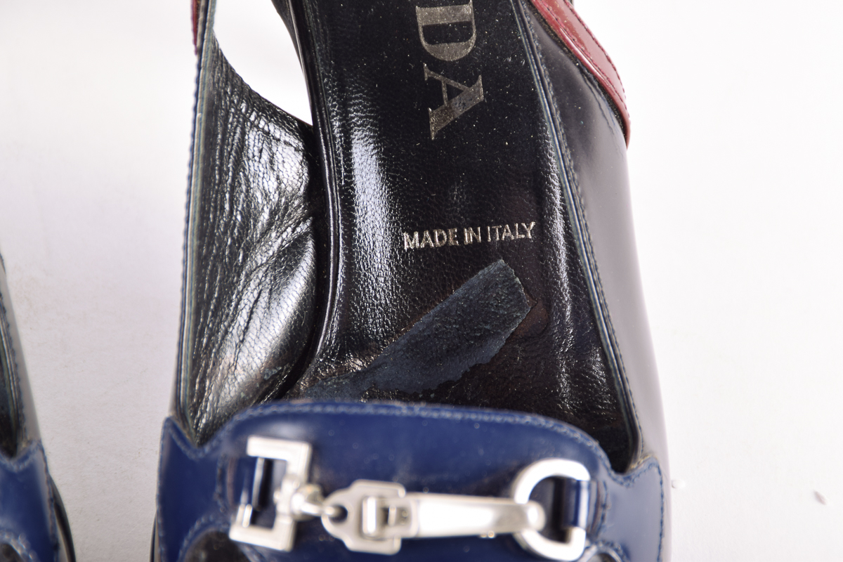 Prada Sling Back Heels
