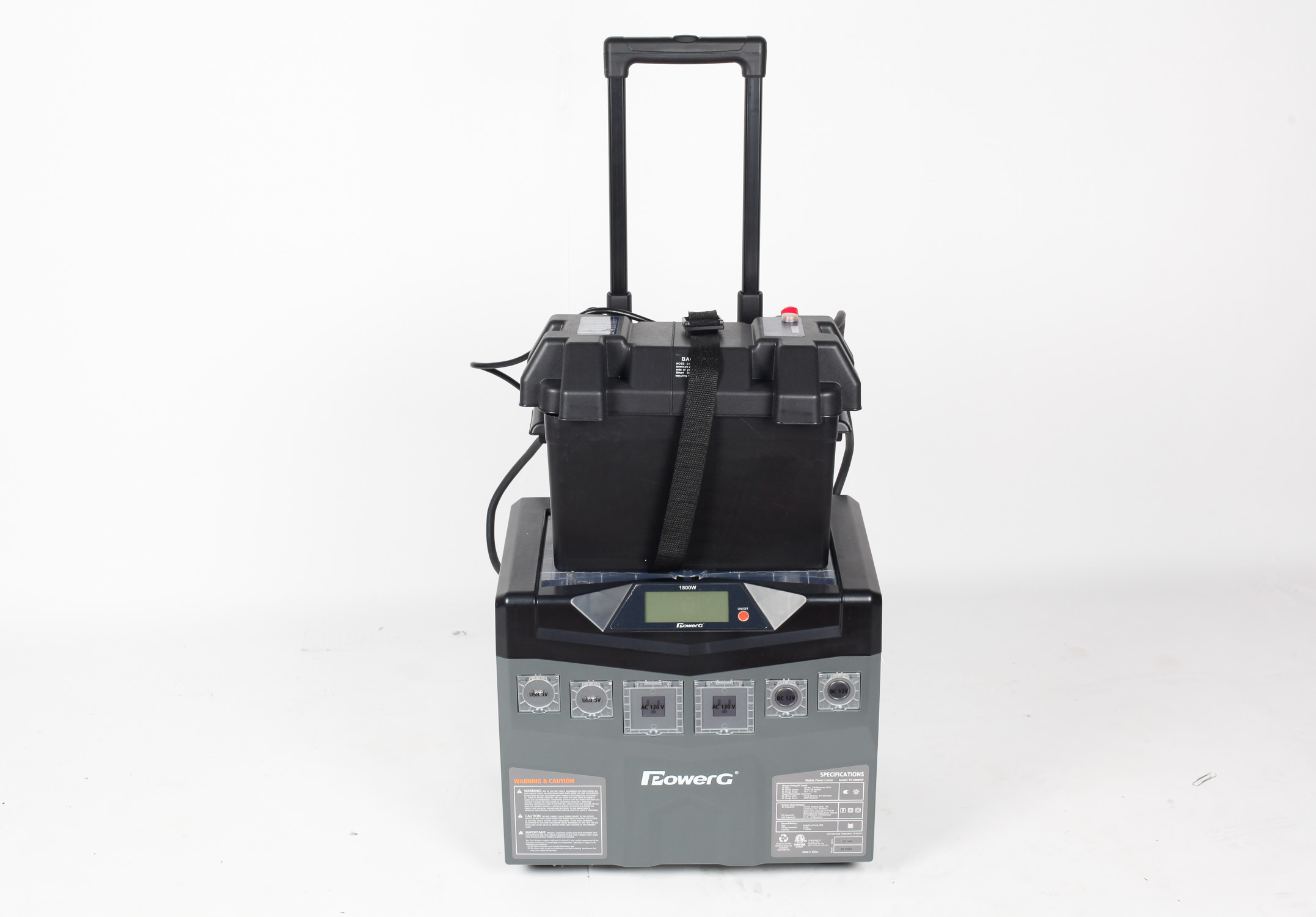 PowerG 1800W Solar Power Mobility Generator