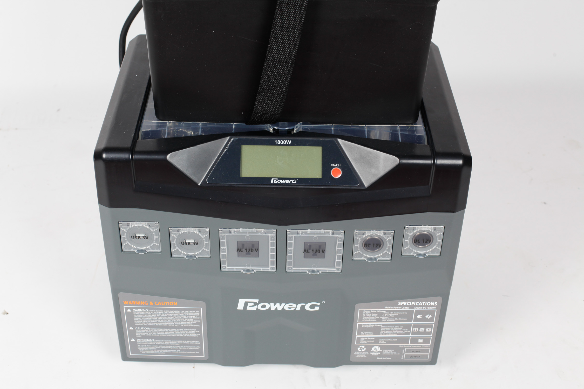 PowerG 1800W Solar Power Mobility Generator