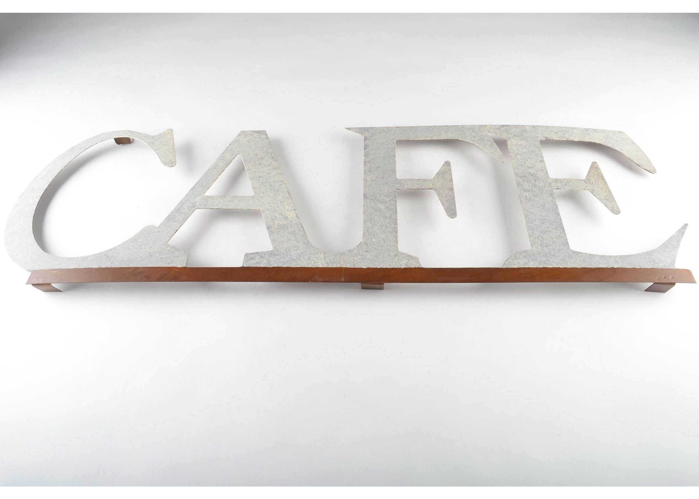 Decorative "Café" Sign