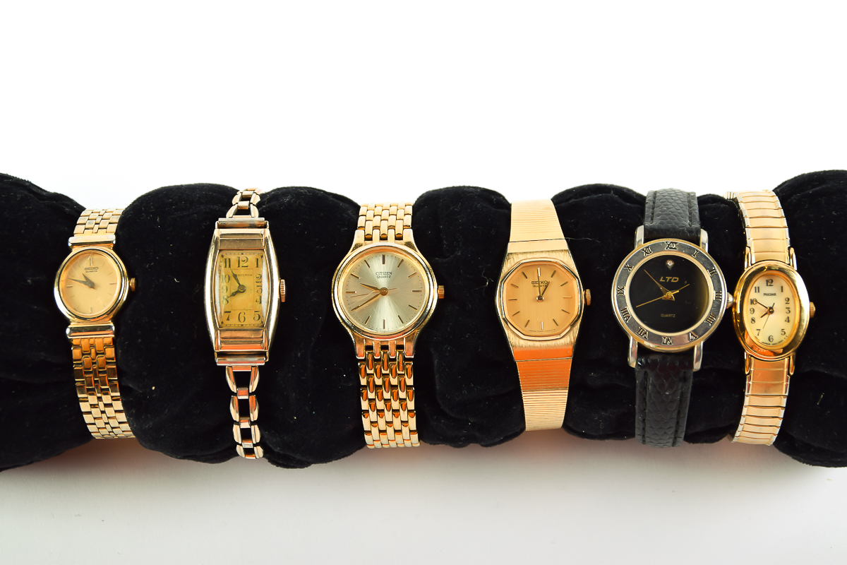 Vintage Gold Tone Women's Watches