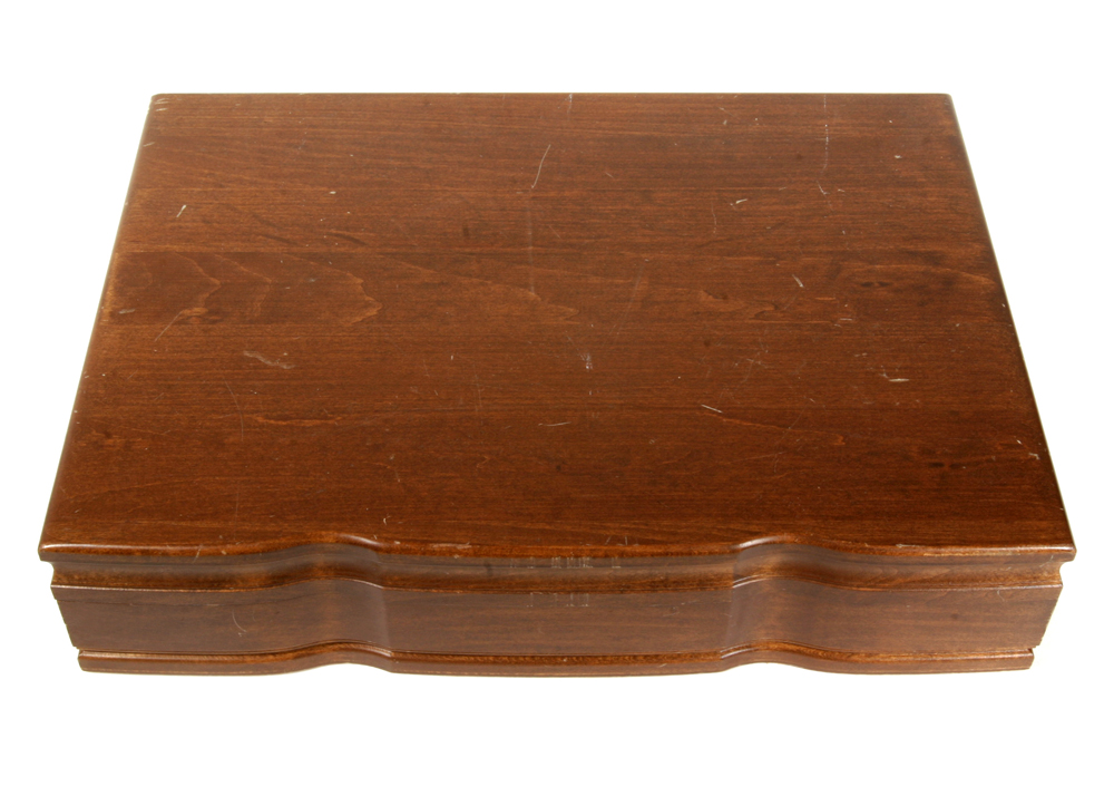 Vintage Siam Brass Flatware Collection with Teak Handles