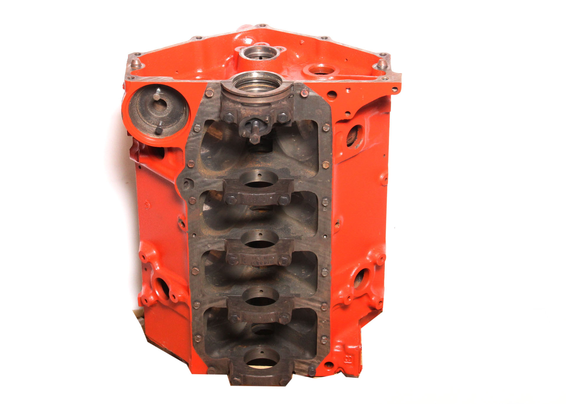 1961 Chevy 283 Cubic Inch V8 Engine Block and Automotive Parts