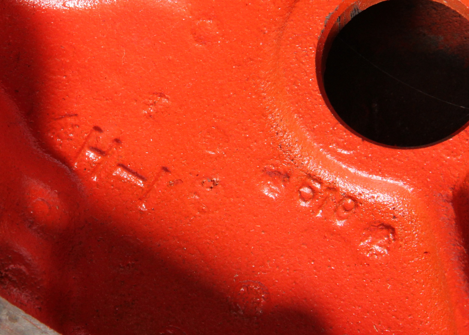 1961 Chevy 283 Cubic Inch V8 Engine Block and Automotive Parts