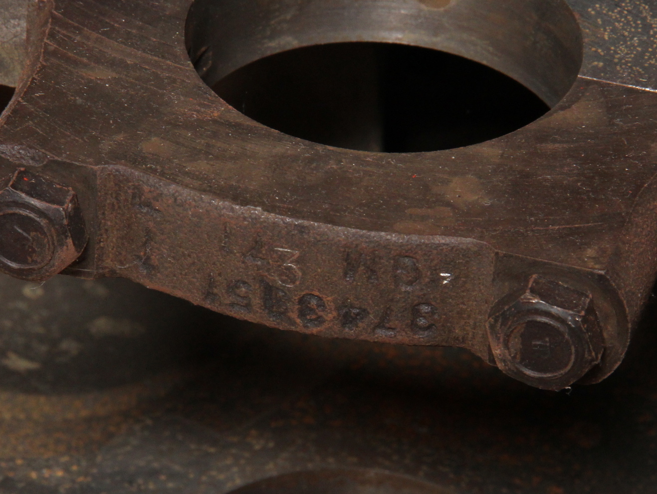 1961 Chevy 283 Cubic Inch V8 Engine Block and Automotive Parts