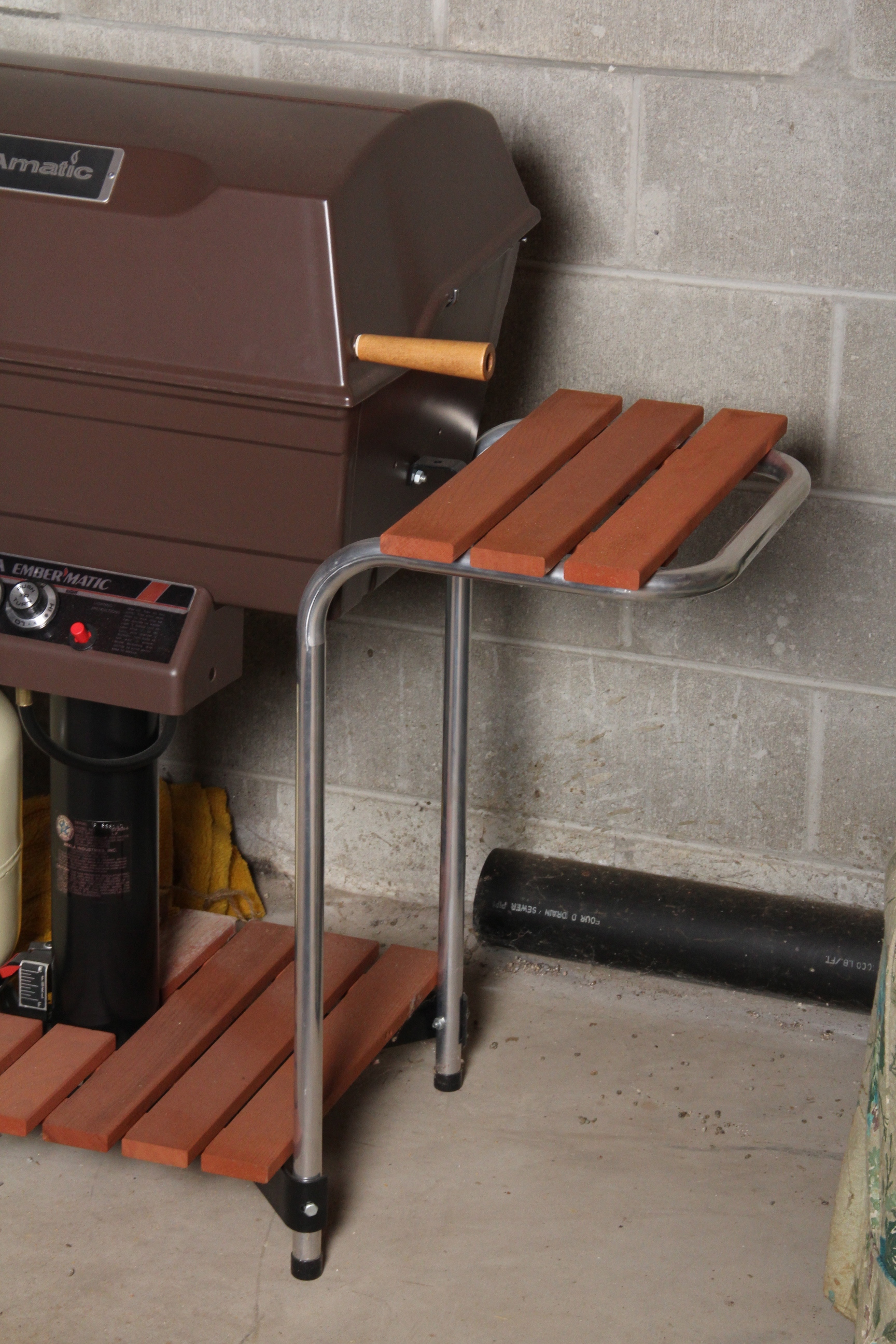 Arkla Ember-Matic Barbecue Grill and Tools