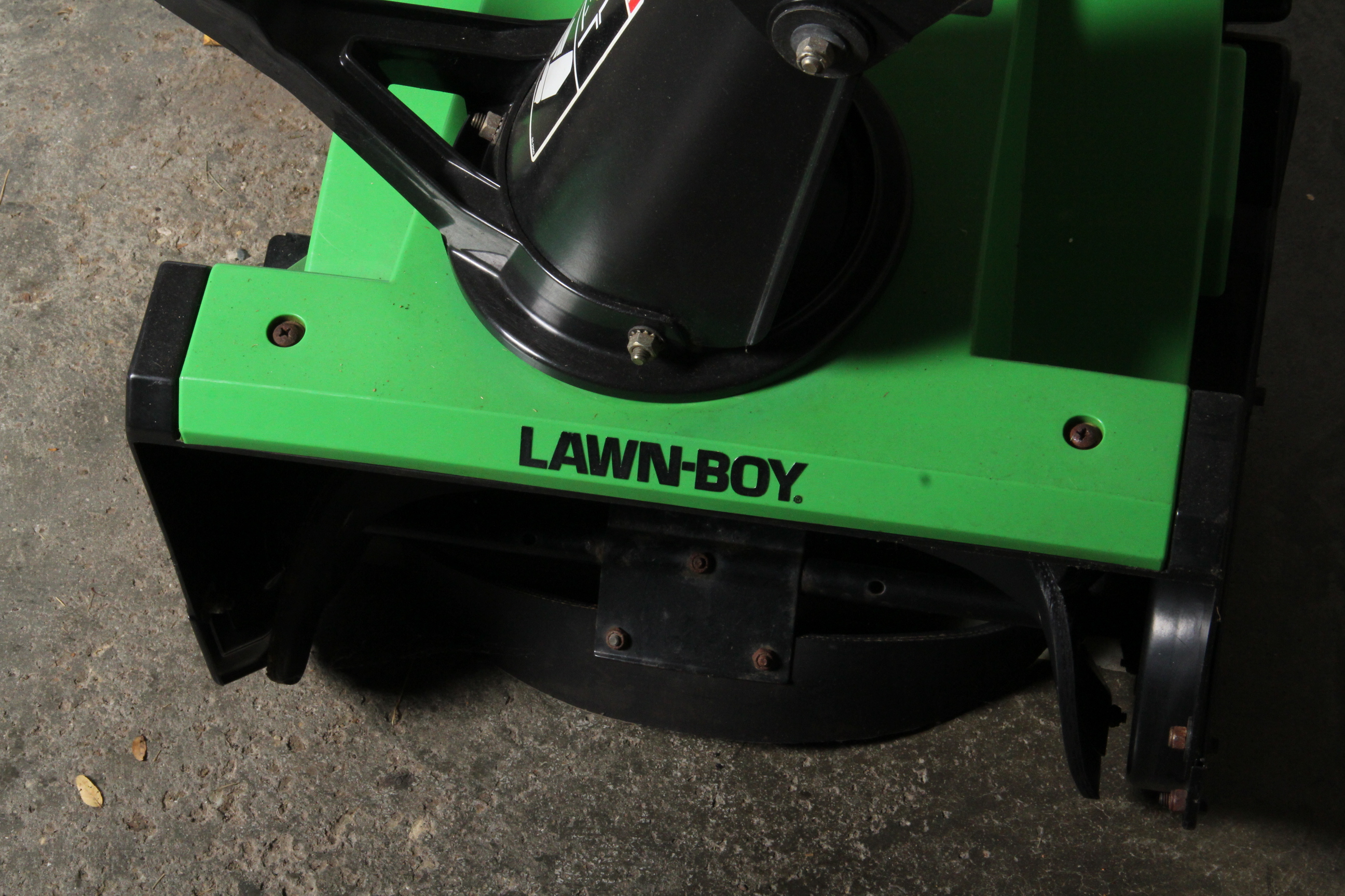 Lawn Boy Snowblower and Lambert Titan Lawn Sweeper