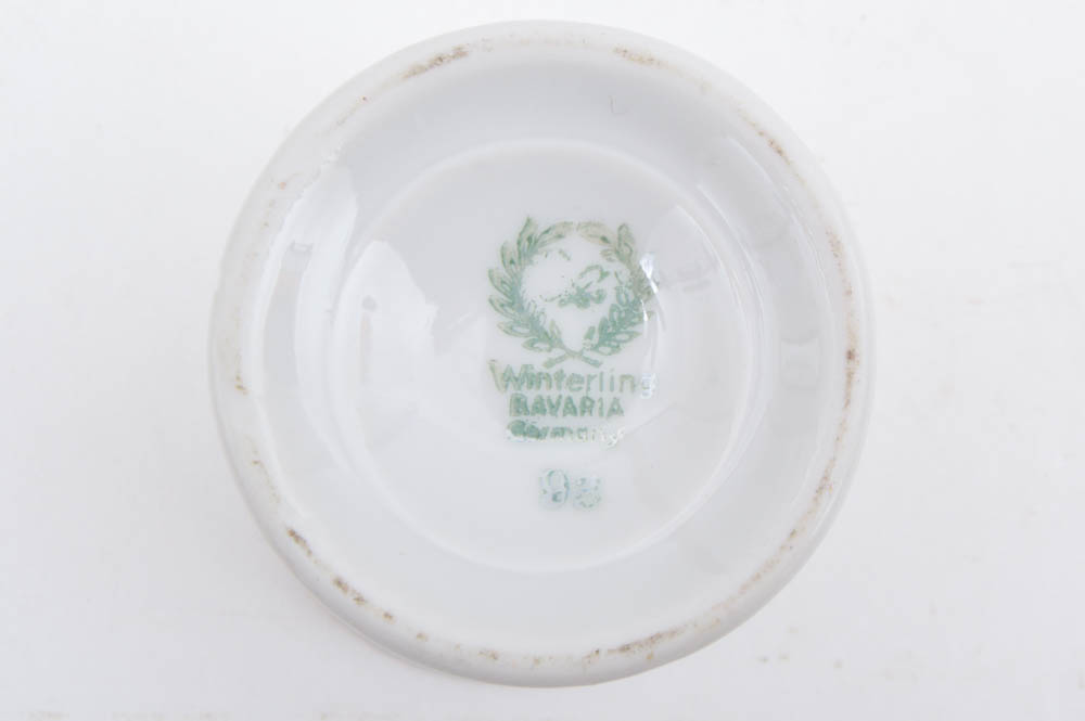 Ritz Carlton Cream and Gilt China Mugs and Other Cream Tone China