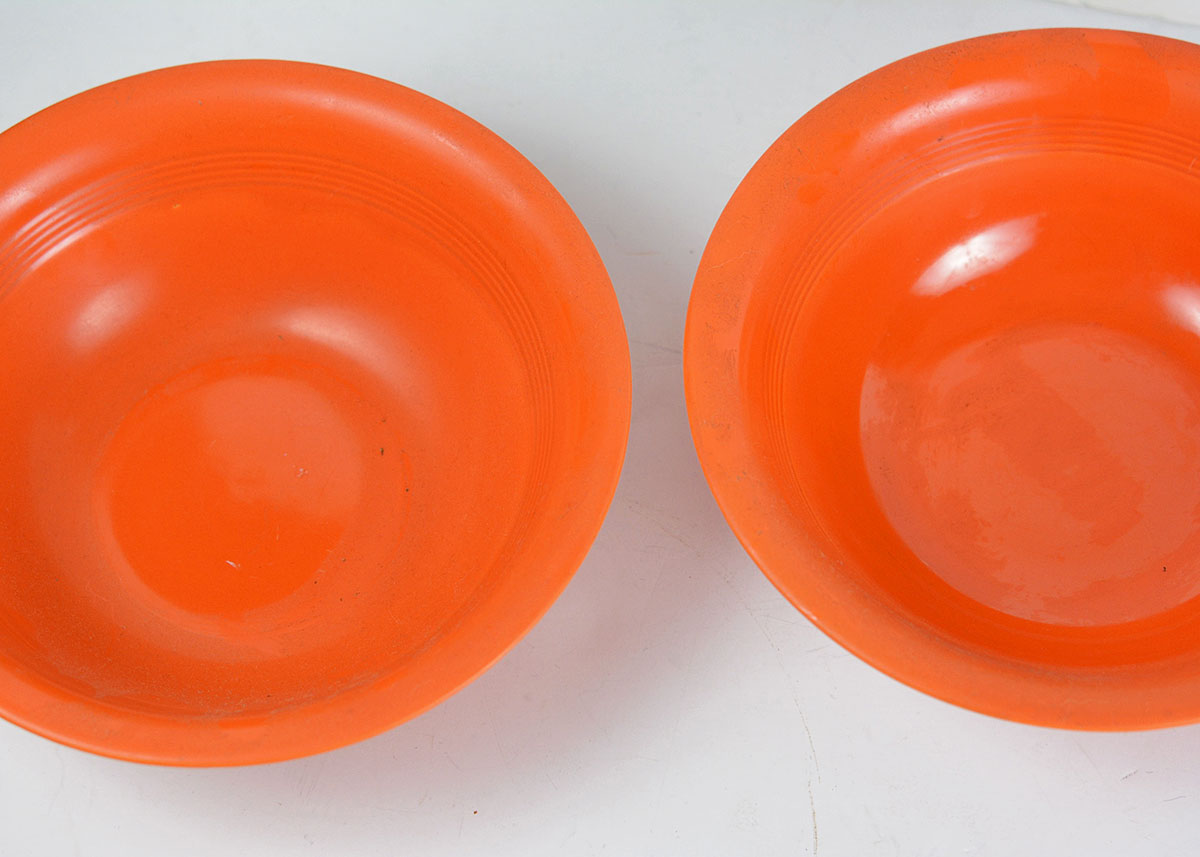 Harlequin Radioactive Red Dishware