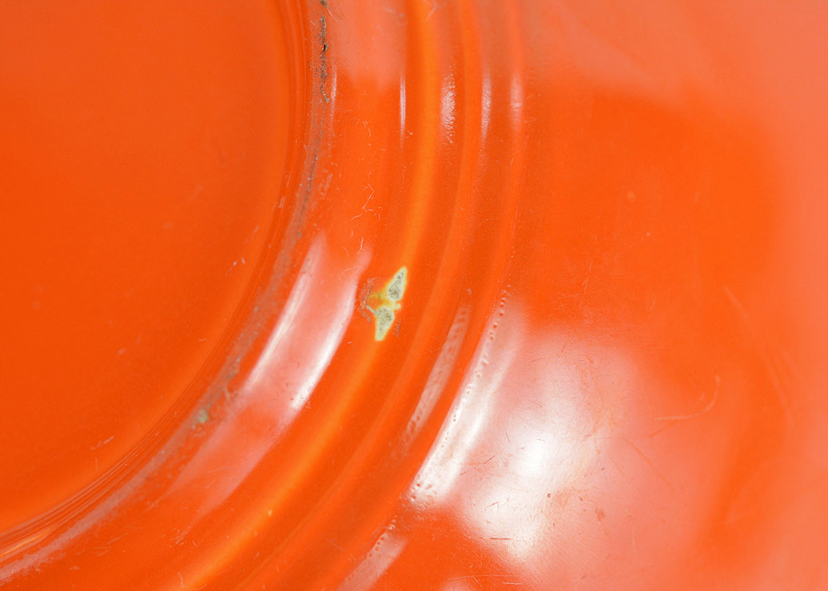 Harlequin Radioactive Red Dishware