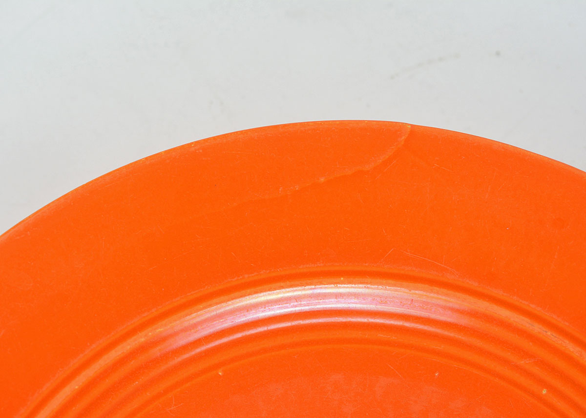 Harlequin Radioactive Red Dishware