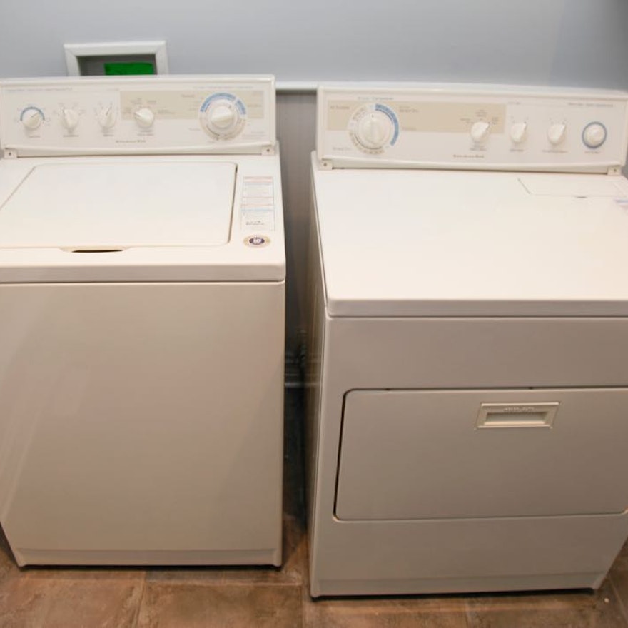 KitchenAid Quiet Care Washer and Dryer