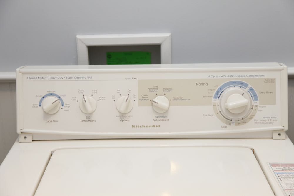KitchenAid Quiet Care Washer and Dryer