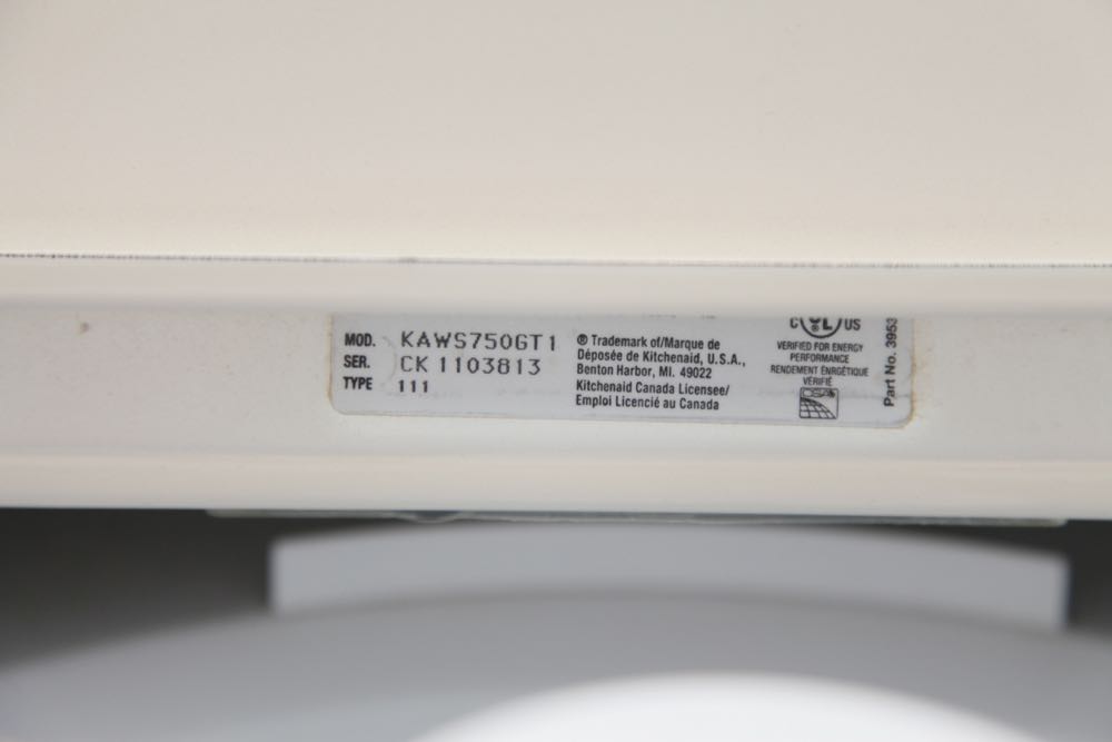 KitchenAid Quiet Care Washer and Dryer