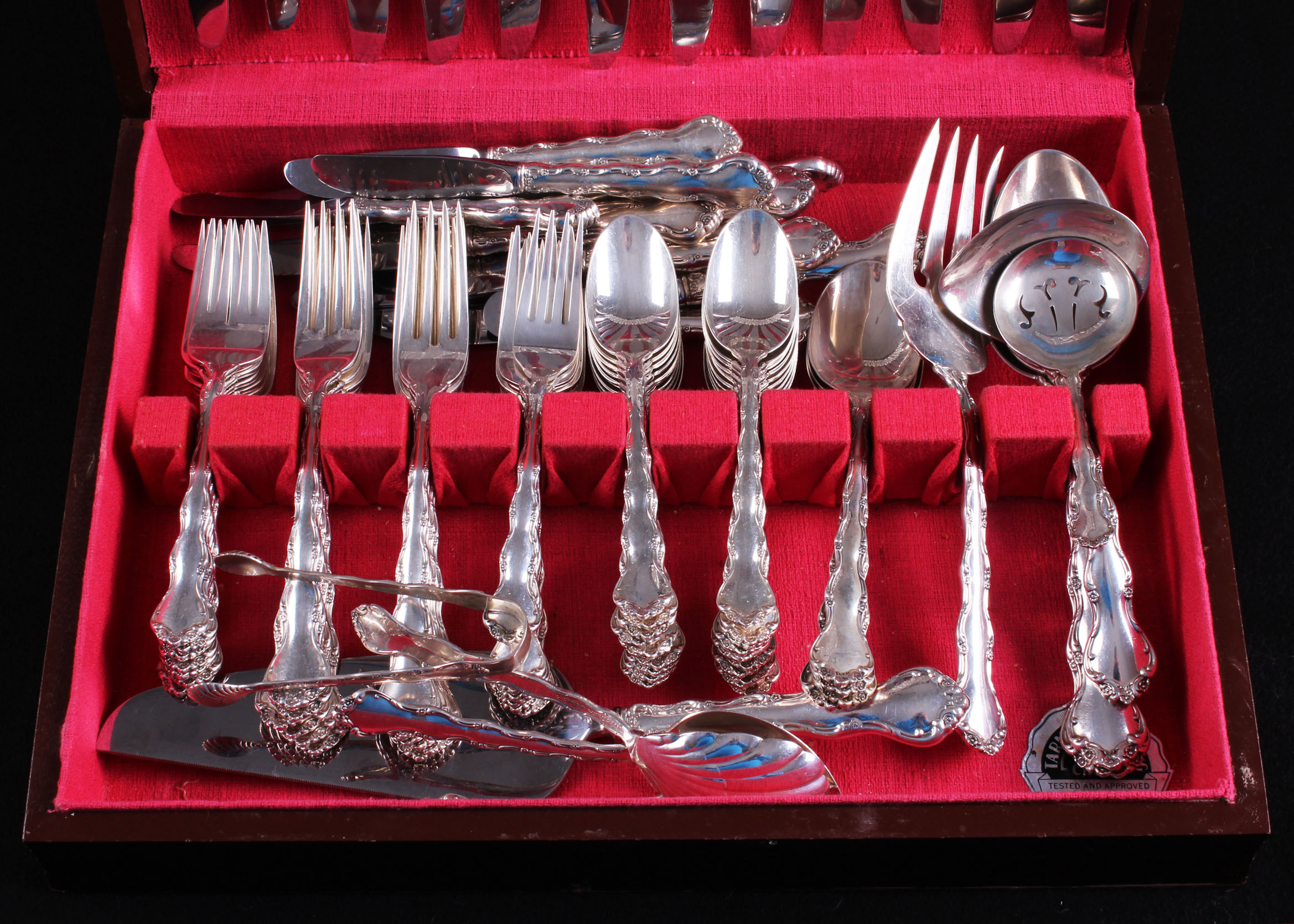 Sterling Reed and Barton Mirrorstele Flatware Set