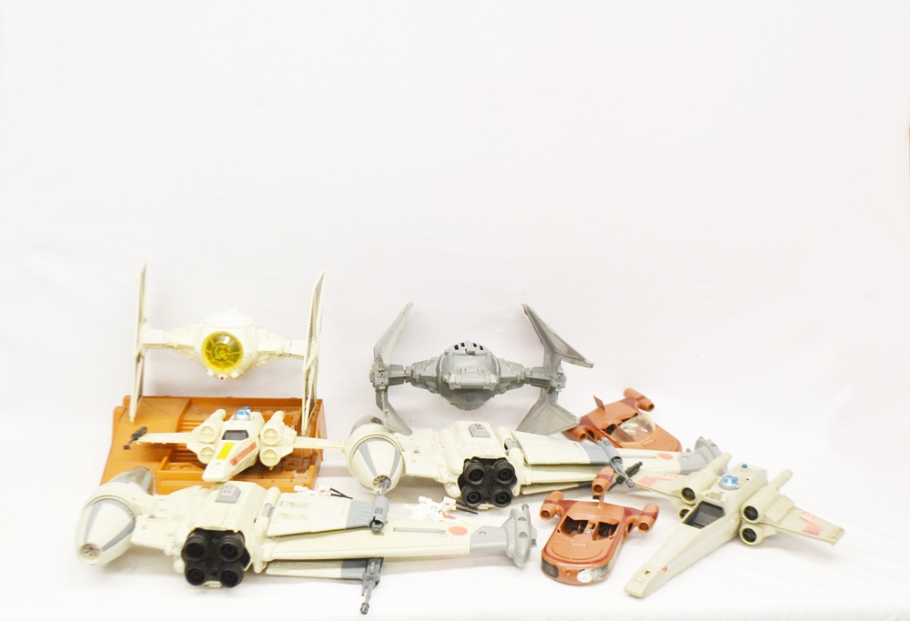 Collection Of Vintage Star Wars Toys By Kenner Products
