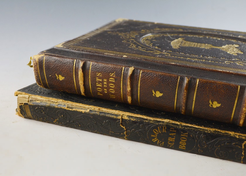 1838 and 1853 Antique Poetry Books