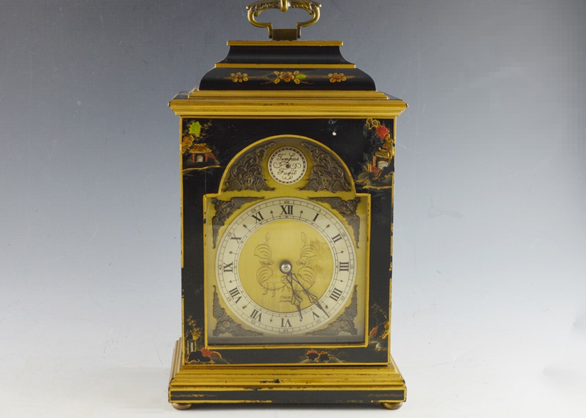 Elliott of London "Tempus Fugit" Bracket Clock