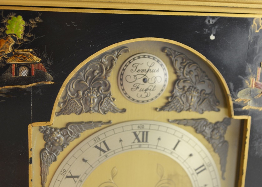 Elliott of London "Tempus Fugit" Bracket Clock