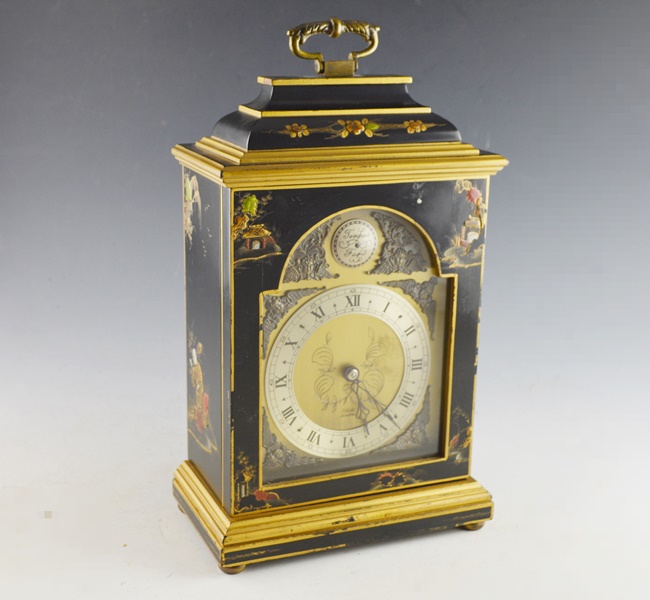 Elliott of London "Tempus Fugit" Bracket Clock