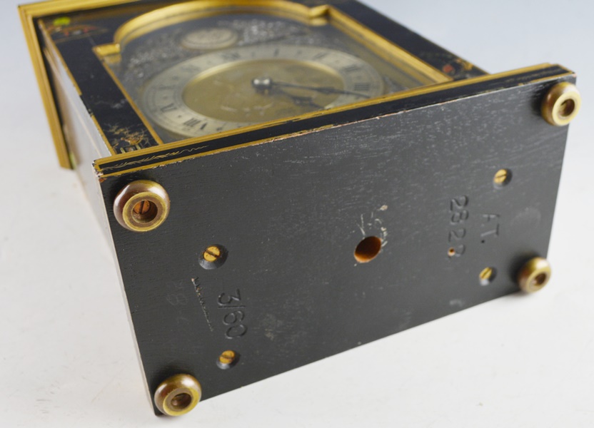 Elliott of London "Tempus Fugit" Bracket Clock