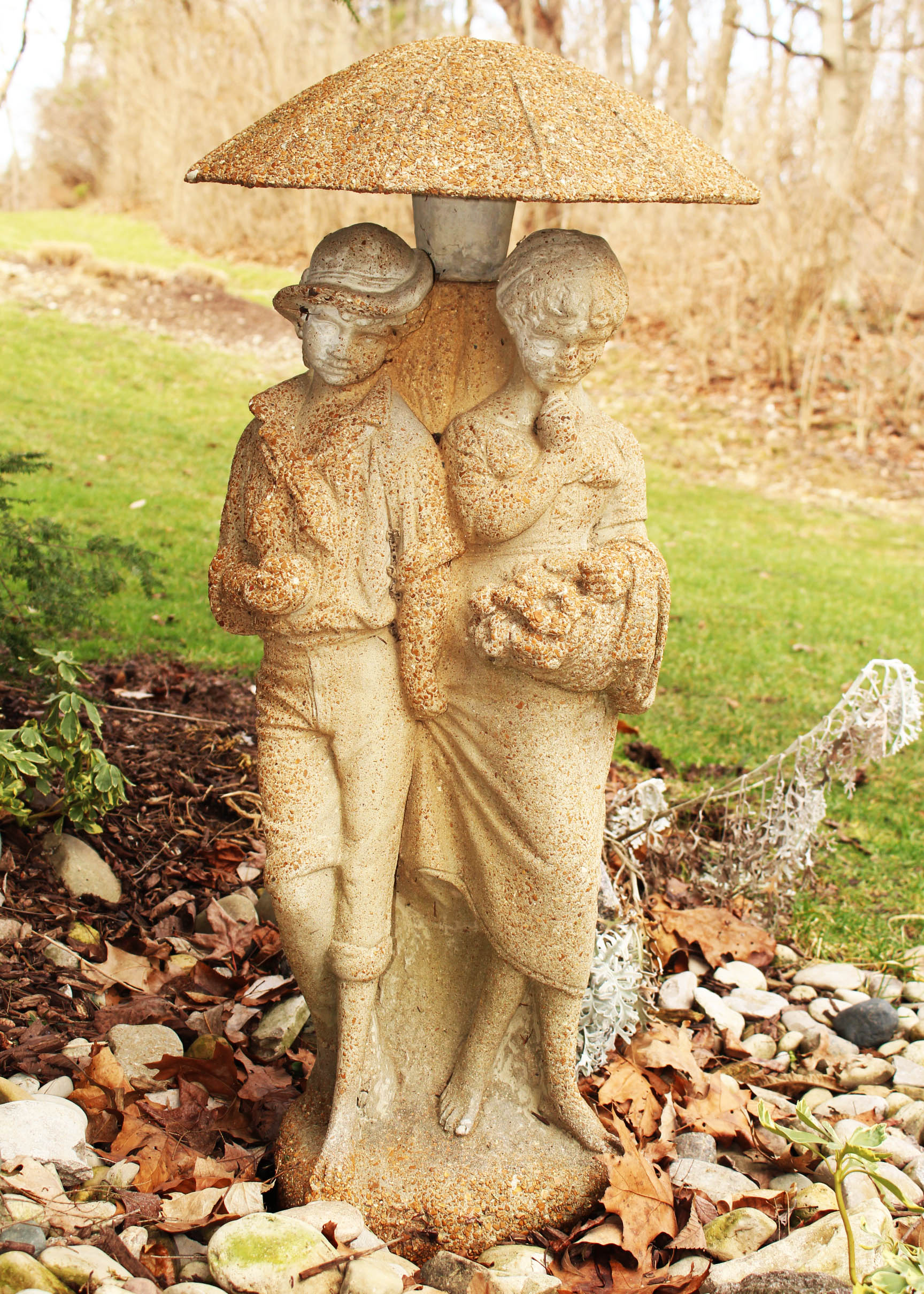 Large Cement Garden Statue
