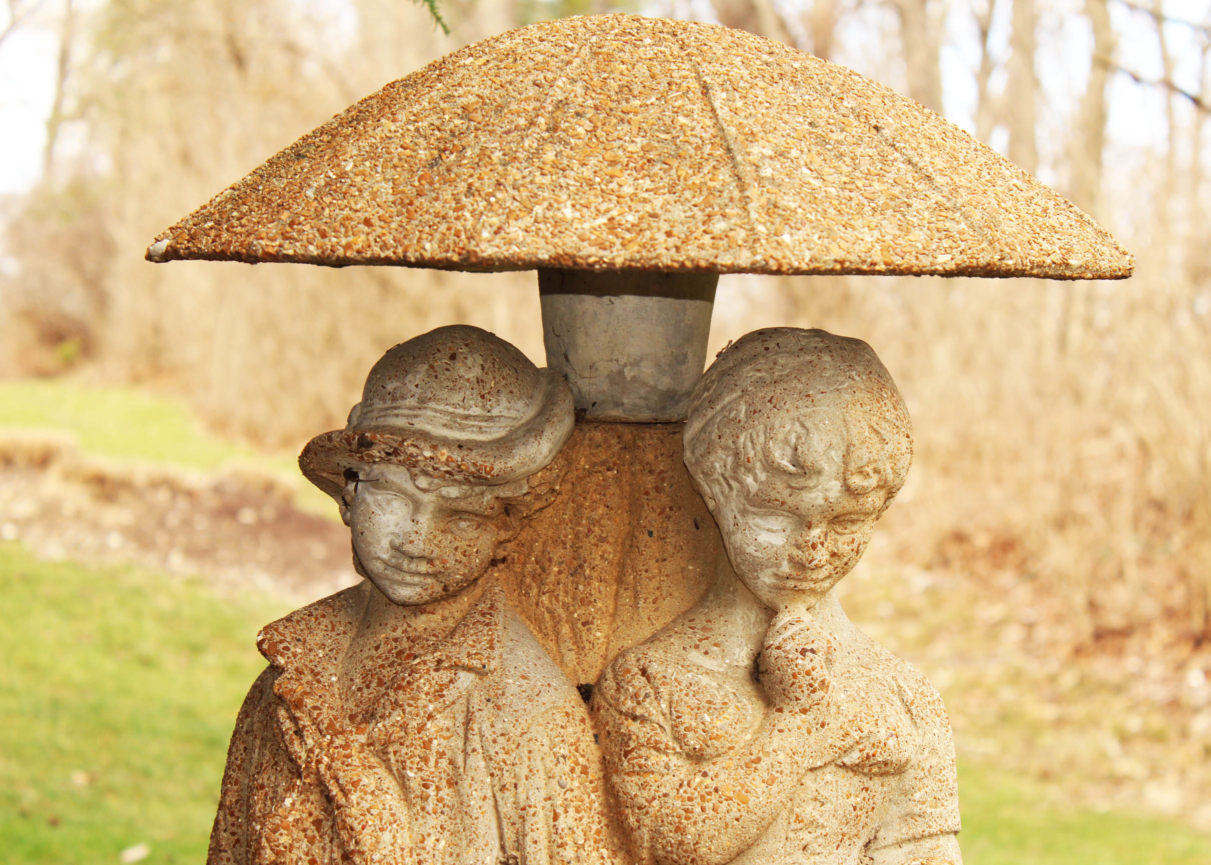 Large Cement Garden Statue