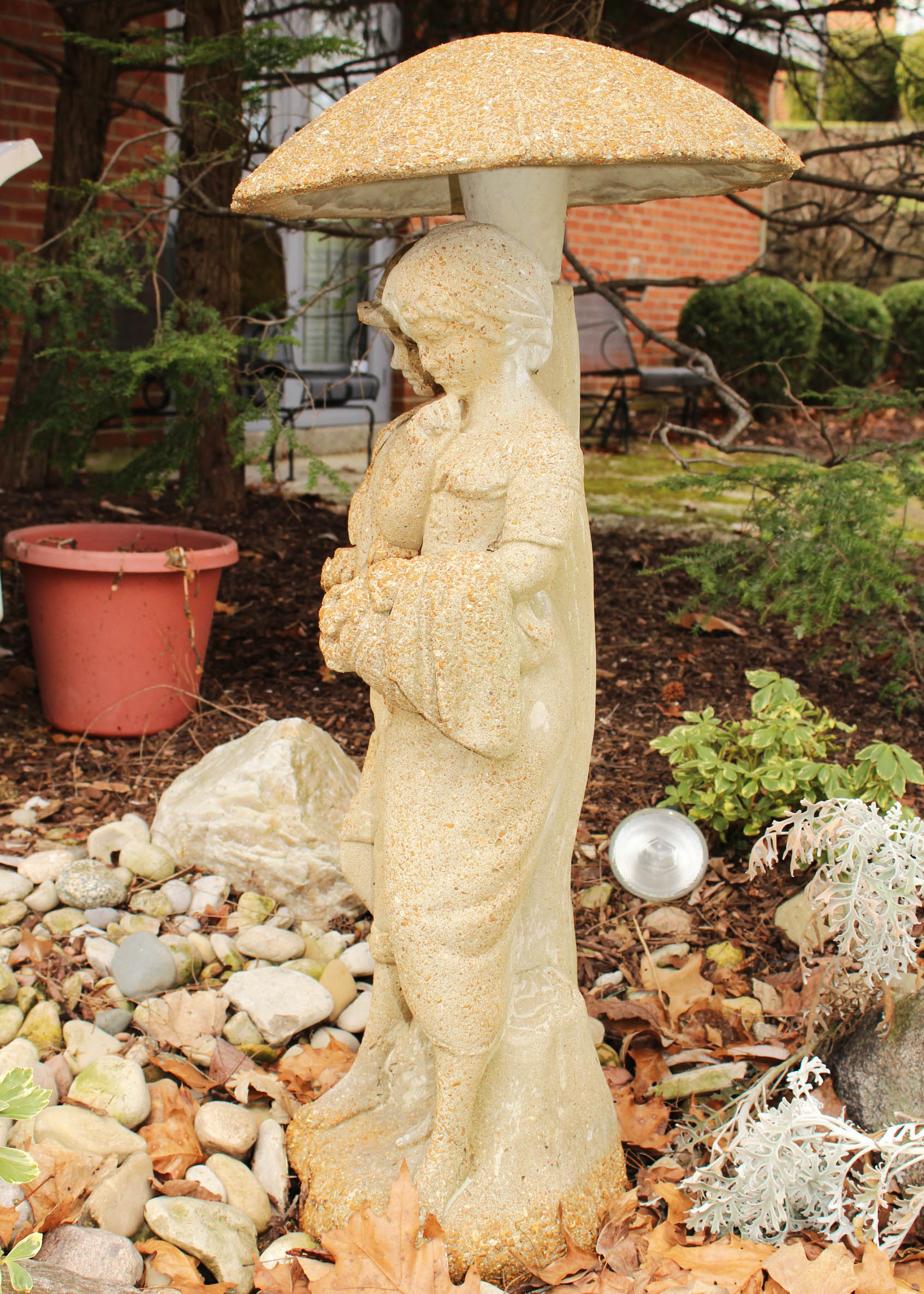 Large Cement Garden Statue