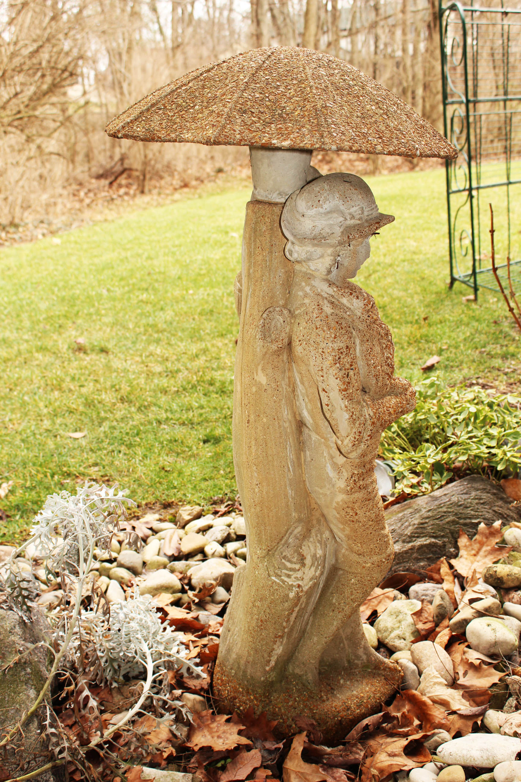 Large Cement Garden Statue