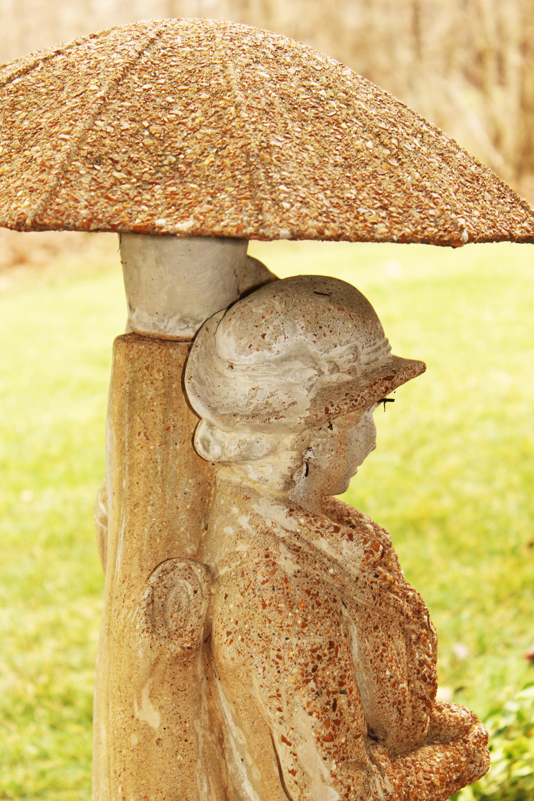 Large Cement Garden Statue