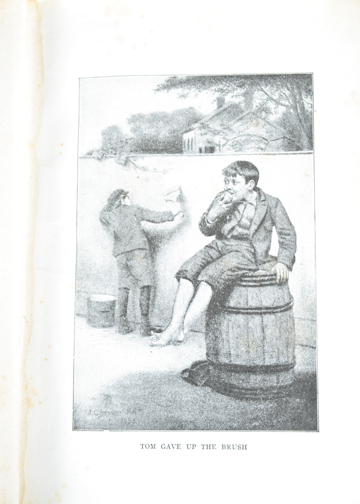 Vintage Mark Twain Twenty-five Volume Hardbound Book Set