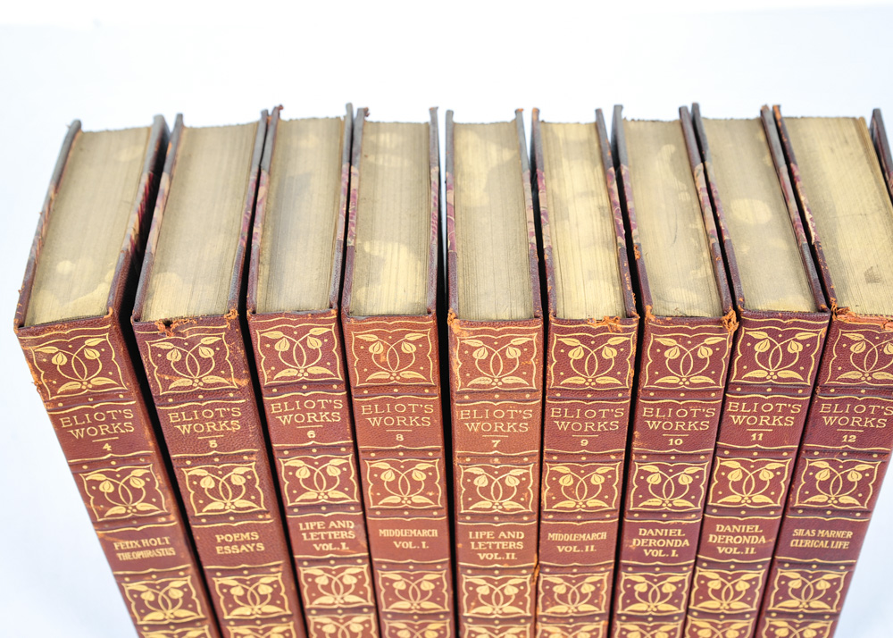 Hardbound Set of The Complete Works of George Eliot