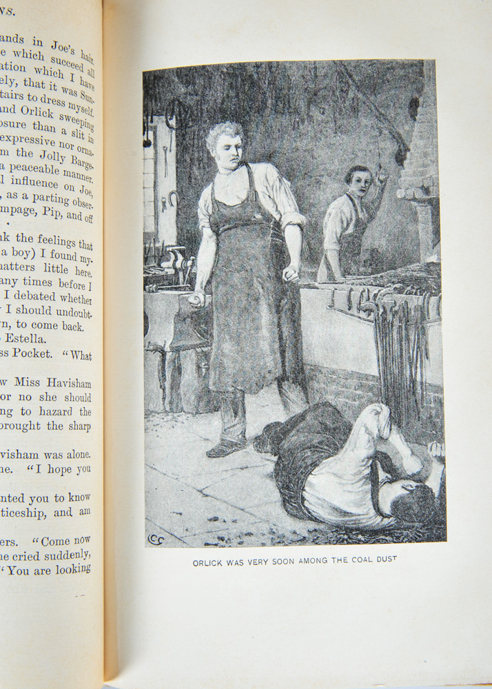 Hardbound Dickens's Complete Works by Harper and Brothers