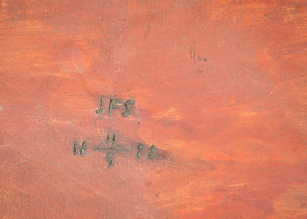 Antique Hand Carved Walnut Traveling Preacher's Pulpit